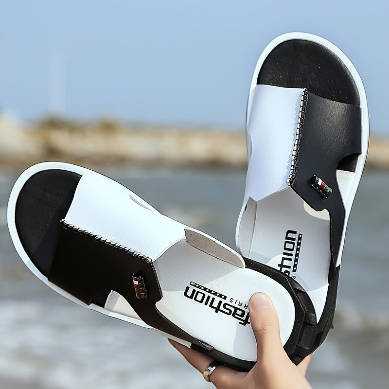 Gideon Men's Sandals - fabric and finish detail