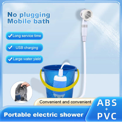 Vale Solar Camp Shower - fabric and finish detail