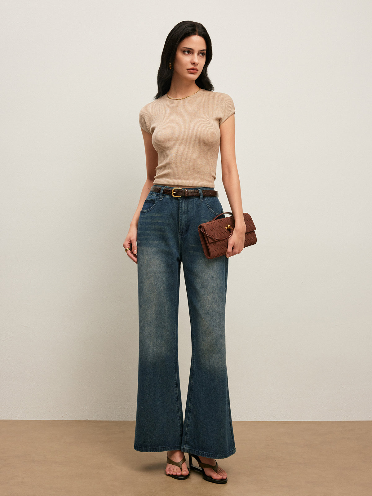 Elena Women's T-shirt - fabric and finish detail