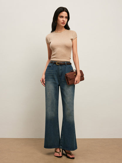 Elena Women's T-shirt - fabric and finish detail