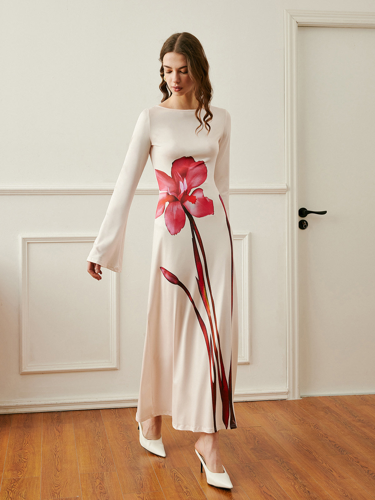 Tallulah Women's Floral Dress - front view