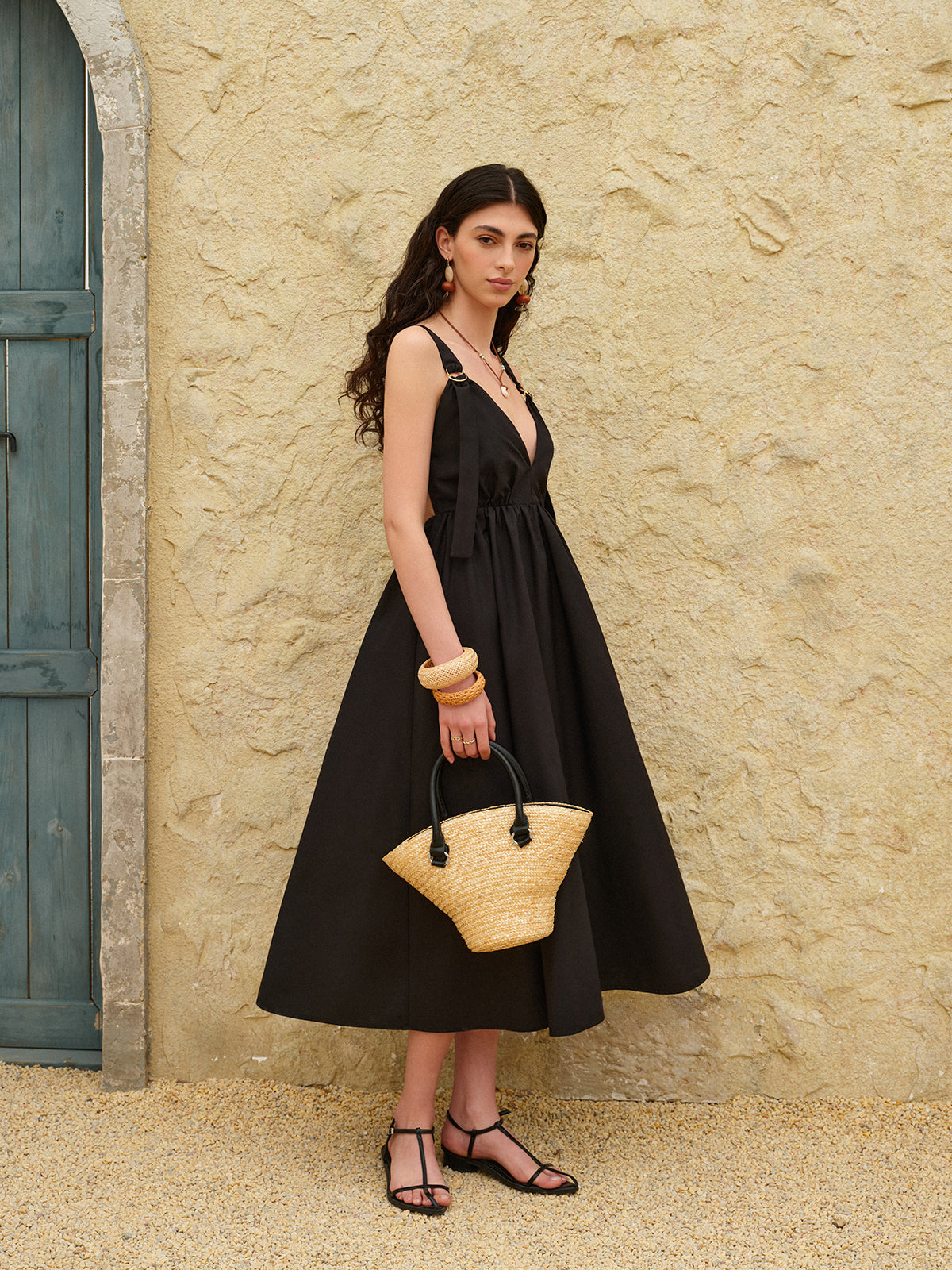 Talia Women's Dress - back view