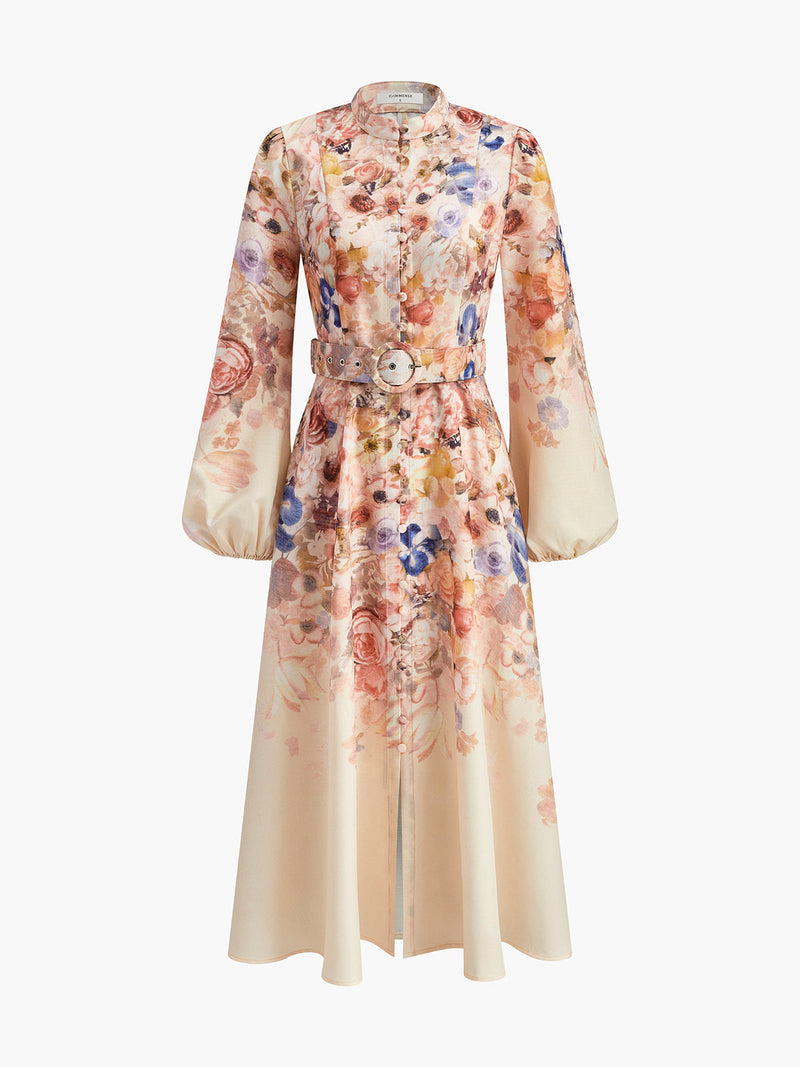 Faye Women's Floral Dress - front view
