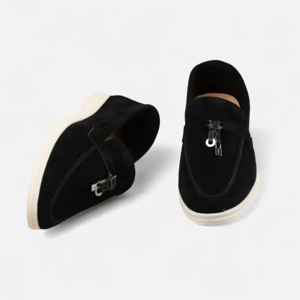 Gideon Men's Suede Loafers - front view