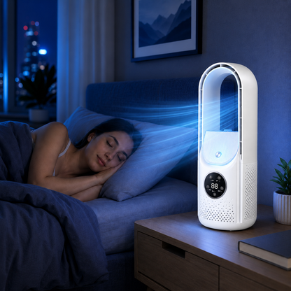 Bay Portable Air Conditioner - fabric and finish detail