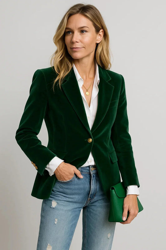 Talia Women's Blazer - front view