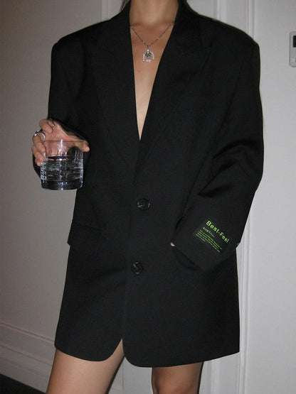 Esme Women's Oversized Blazer - shown in use