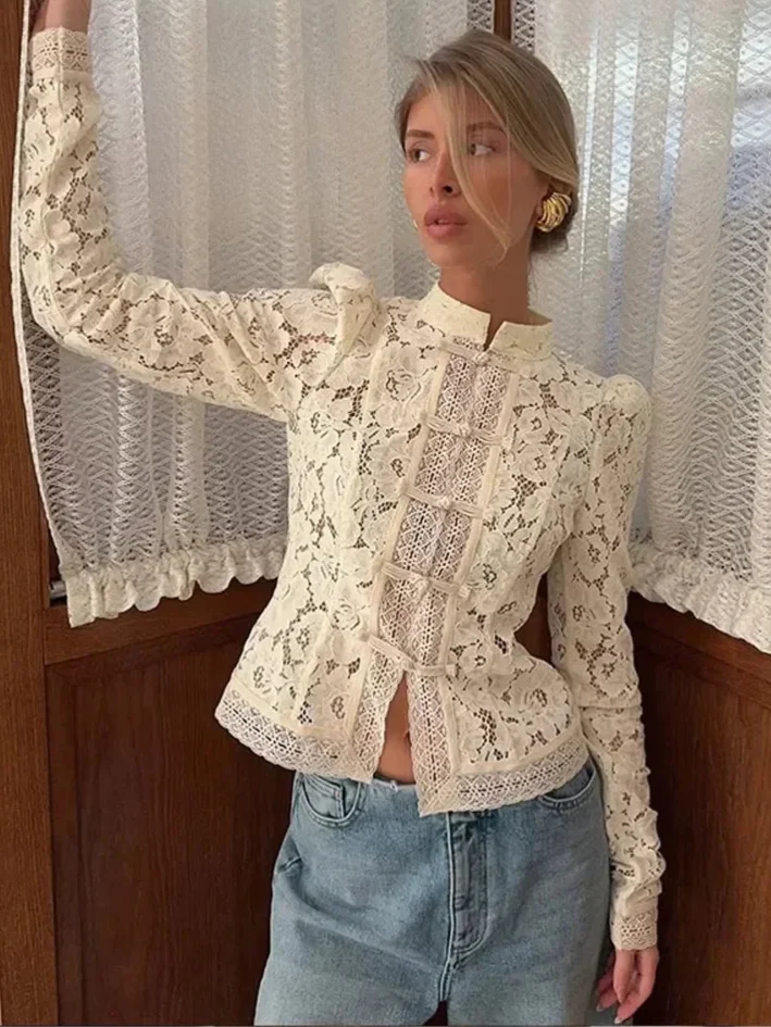 Eloise Women's Blouse - styled view