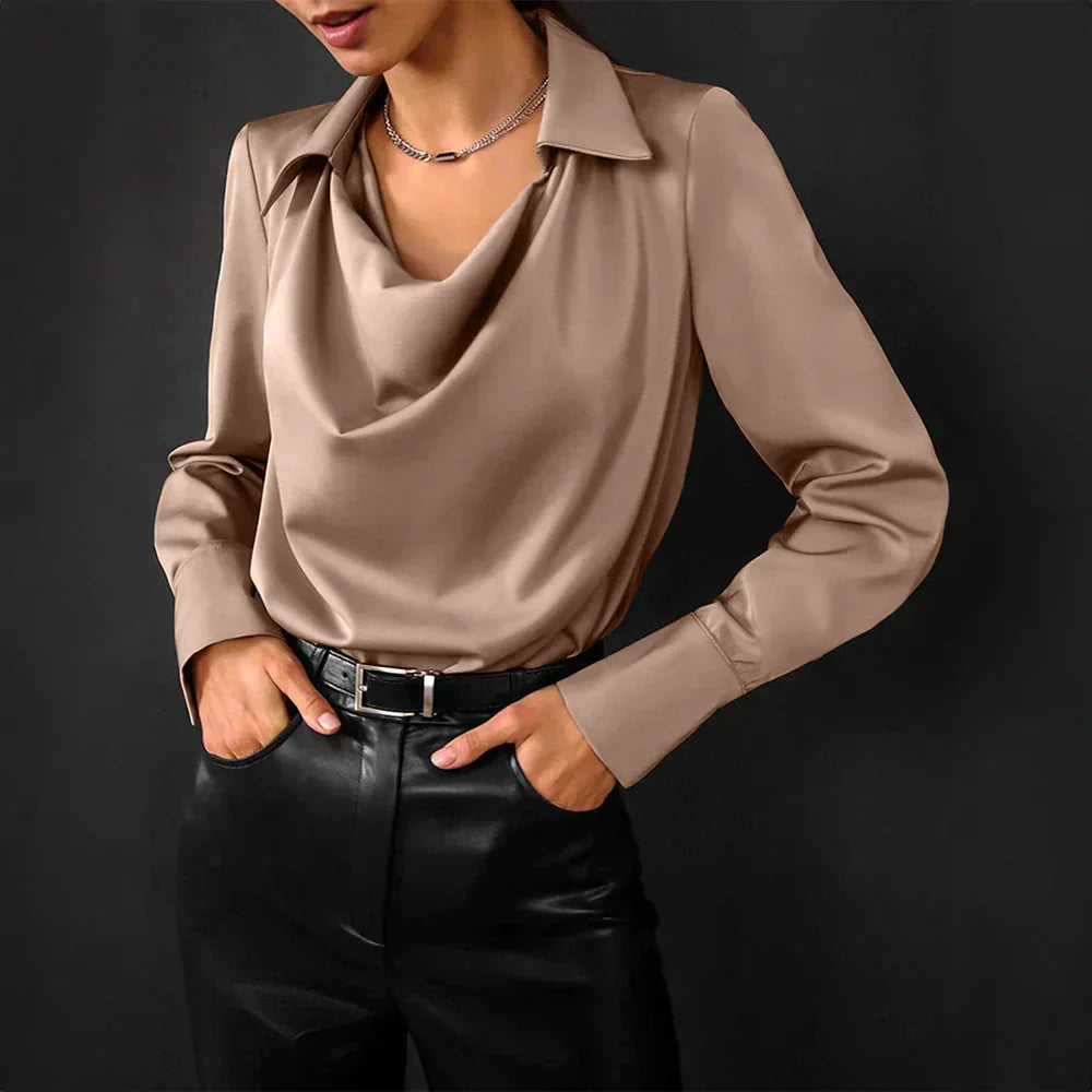 Nora Women's Blouse - styled view
