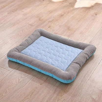 Birch Portable Pet Bed - fabric and finish detail