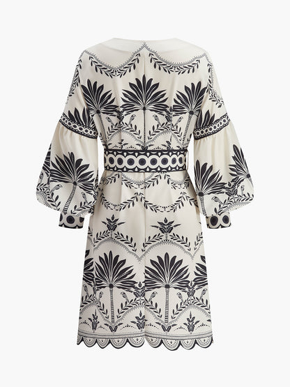 Genevieve Women's Floral Dress - styled view