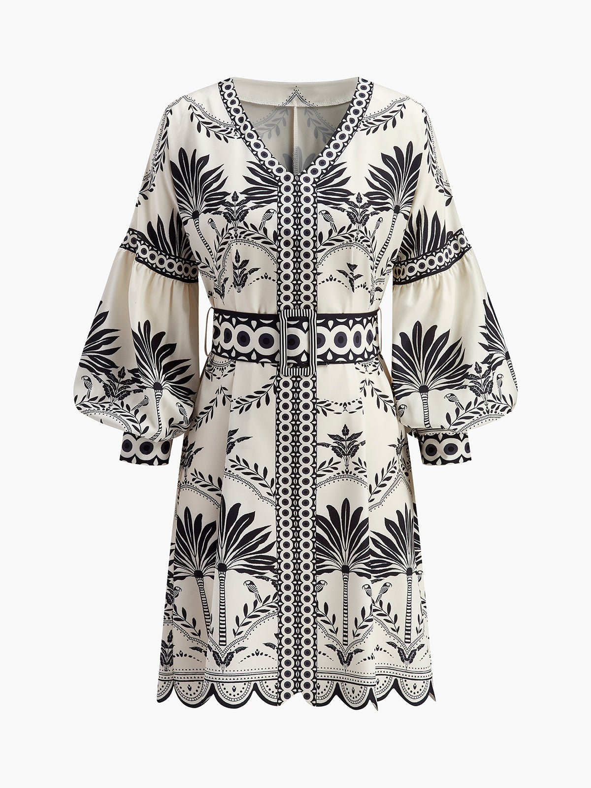 Genevieve Women's Floral Dress - front view