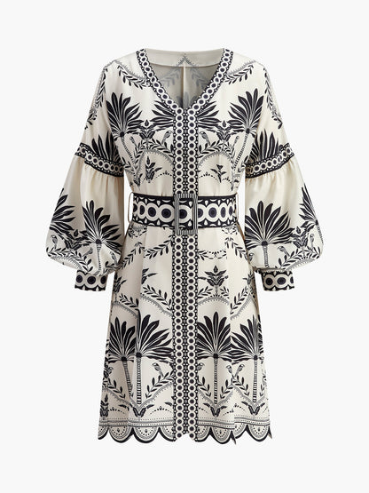 Genevieve Women's Floral Dress - front view