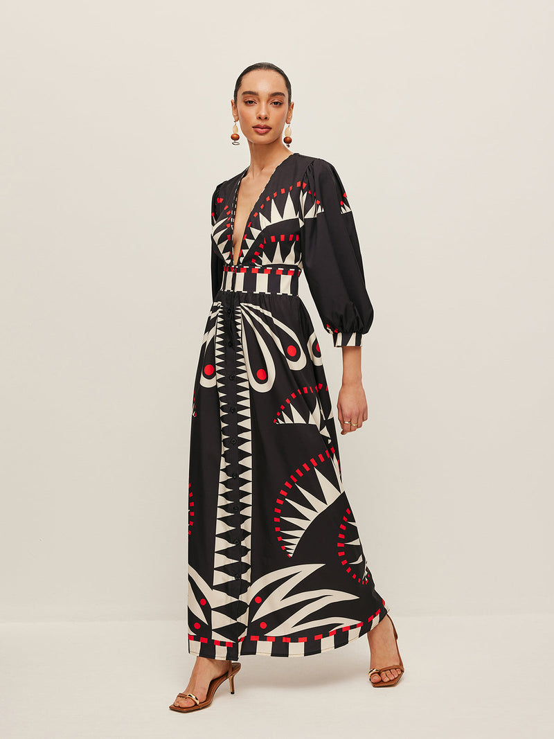 Bijou Women's Dress - fabric and finish detail