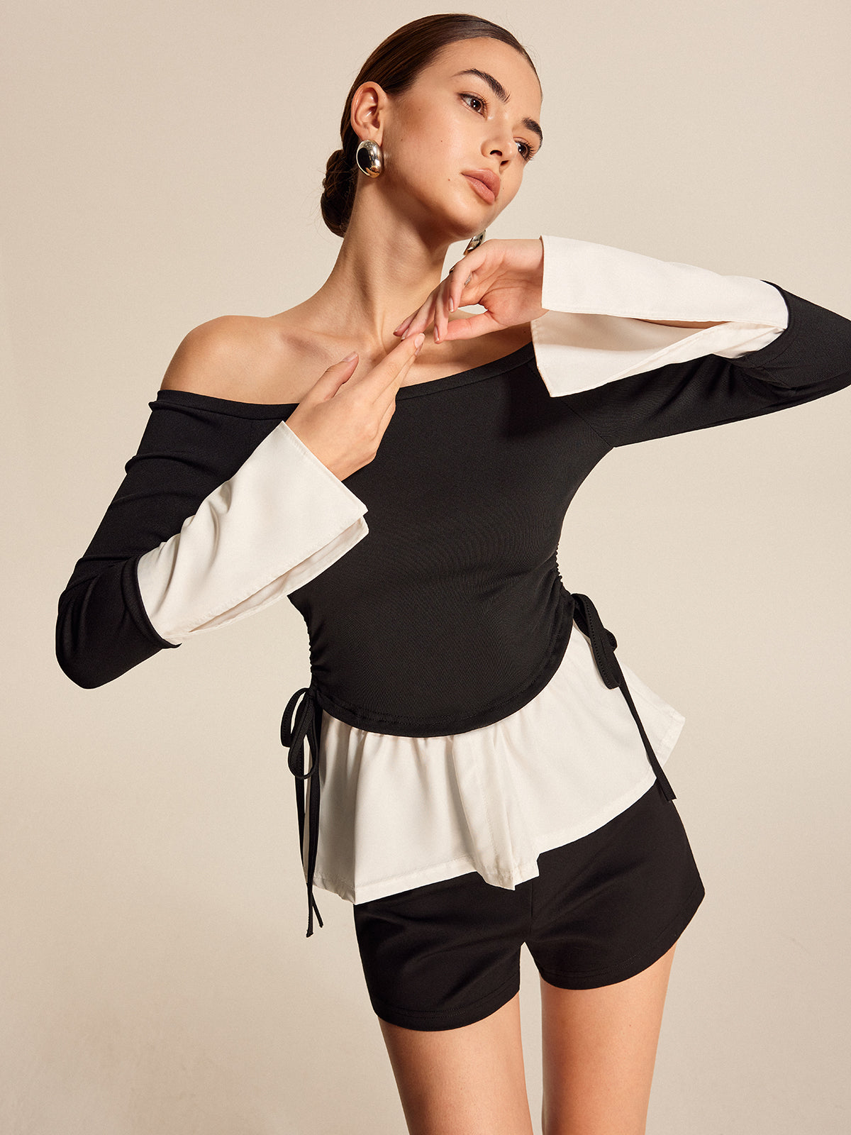 Odette Women's Blouse - styled view