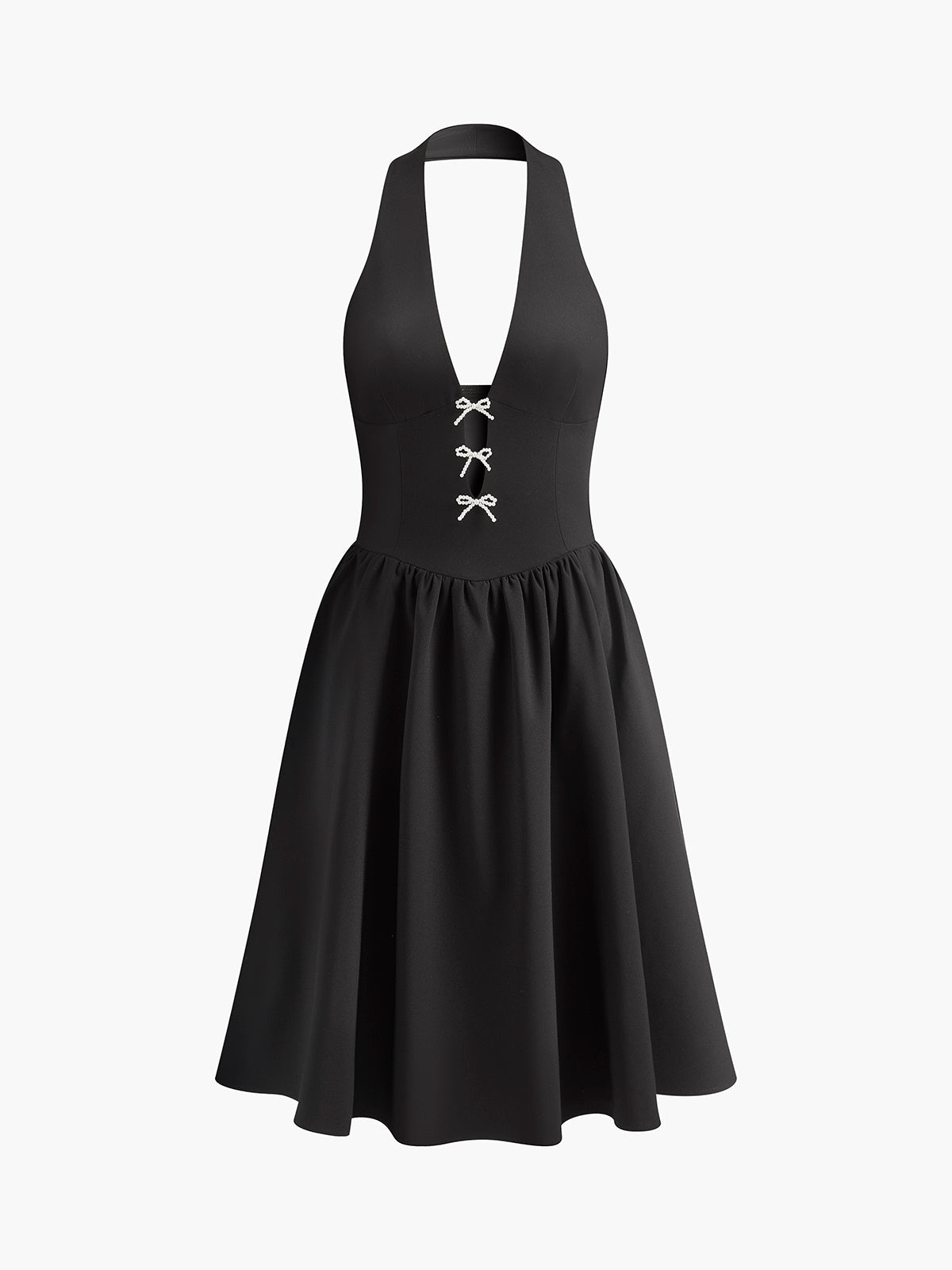 Colette Women's Pleated Dress - flat lay