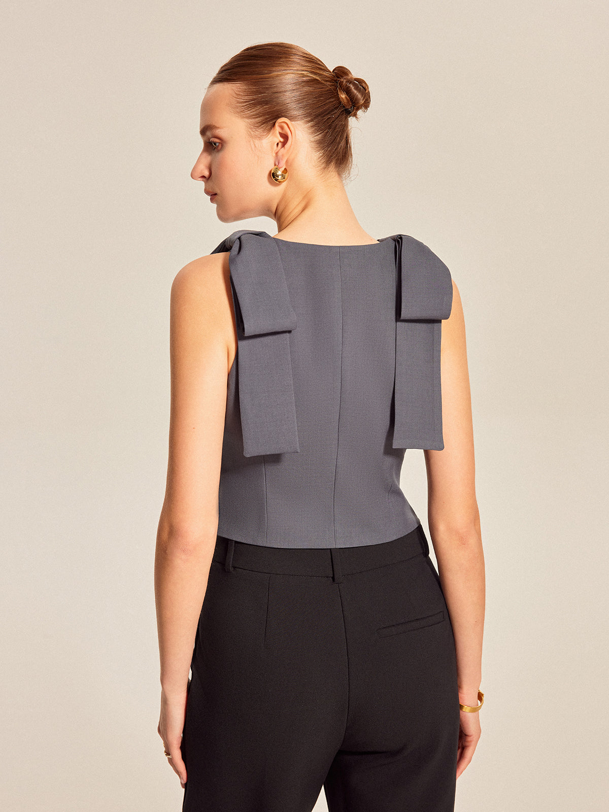 Rosa Women's Vest - close-up detail