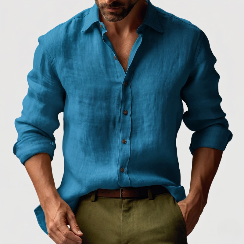Ellis Men's Shirt - full-length view