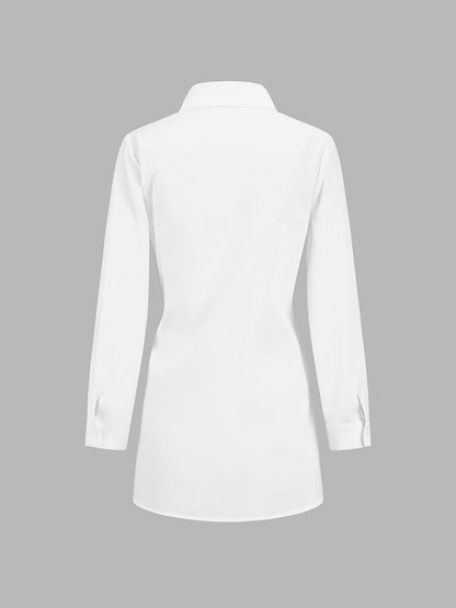 Tamsin Women's Shirt - fabric and finish detail