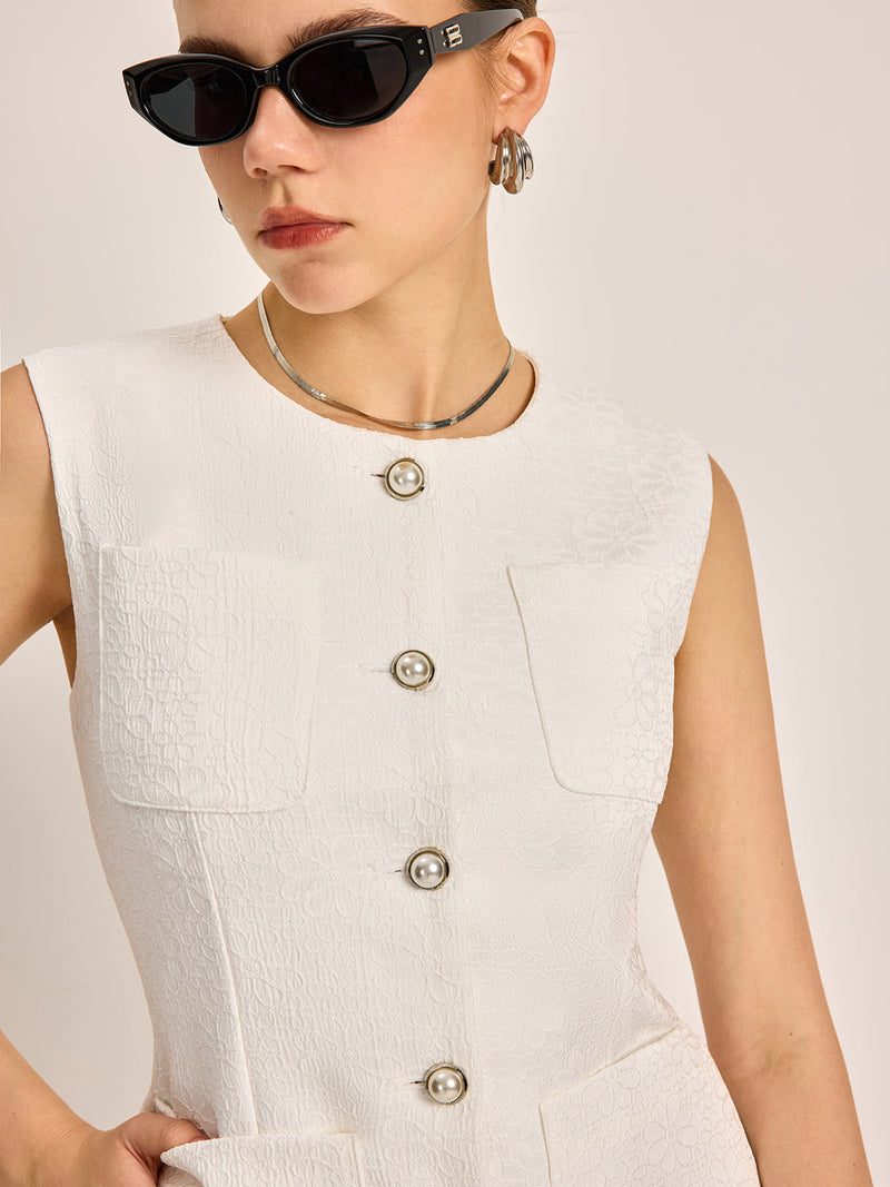 Romy Women's Vest - back view