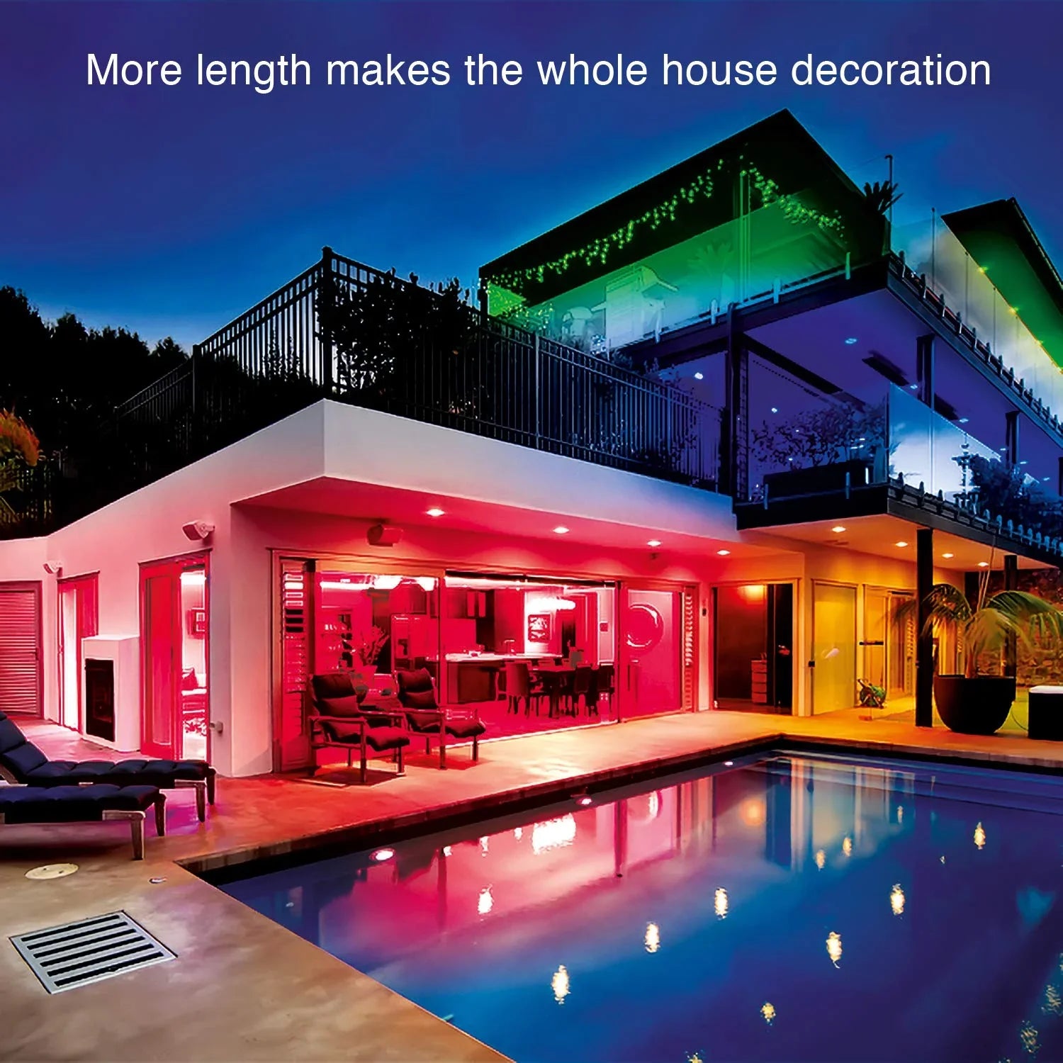 North LED Strip Light - styled view