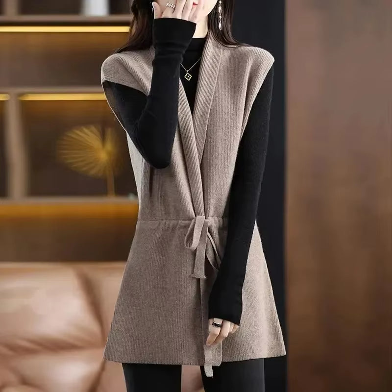 Ava Women's Vest - styled view