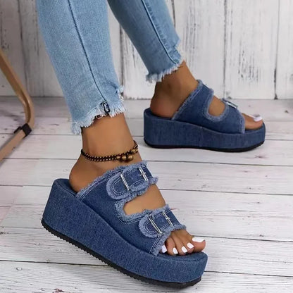 Quinn Women's Platform Sandals - front view