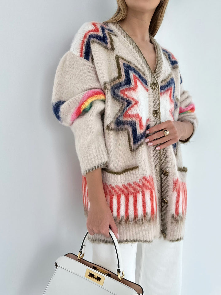 Beatrix Women's Cardigan - back view