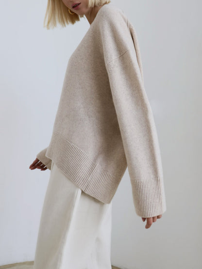 Maya Women's Oversized Sweater - shown in use