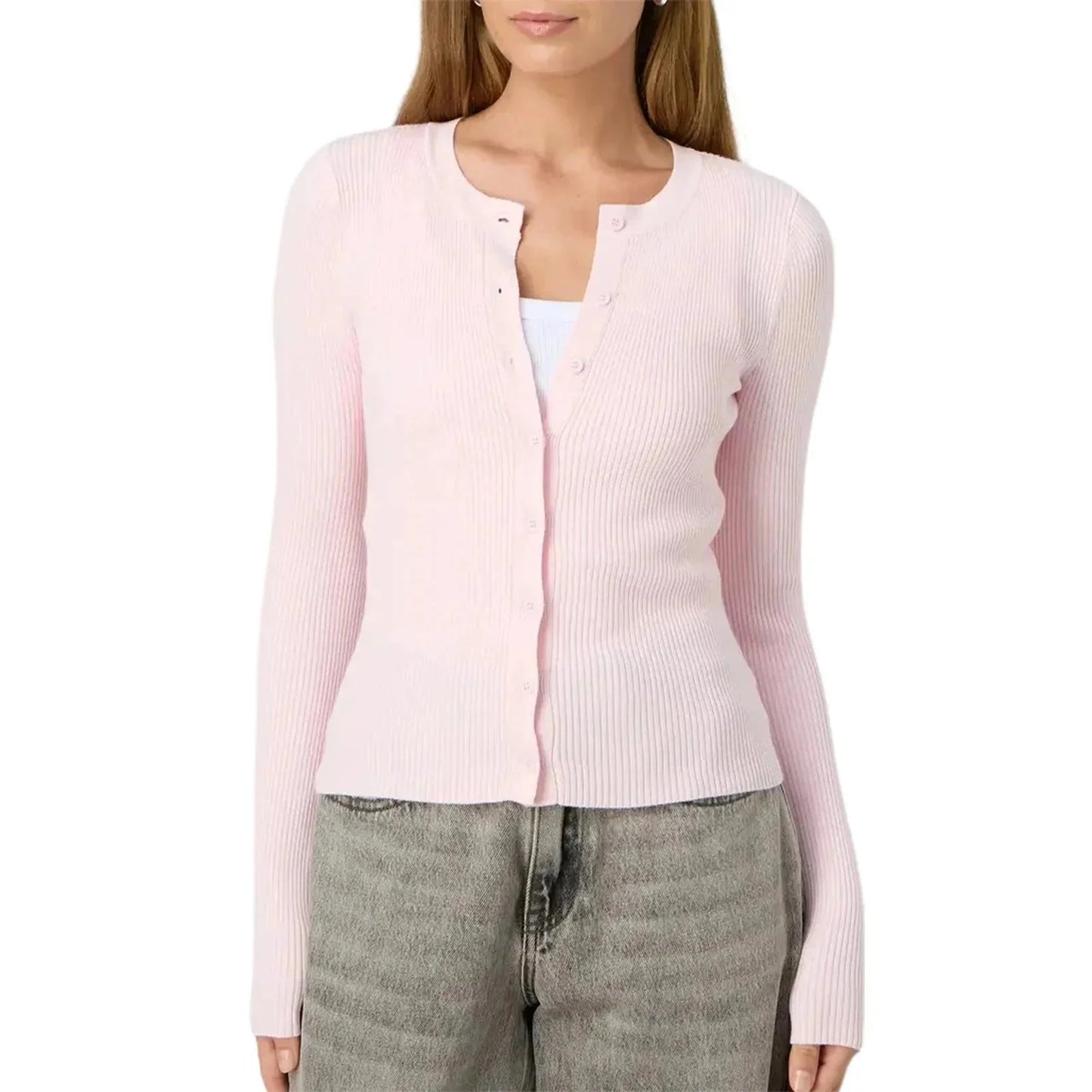 Lila Women's Cardigan - fabric and finish detail