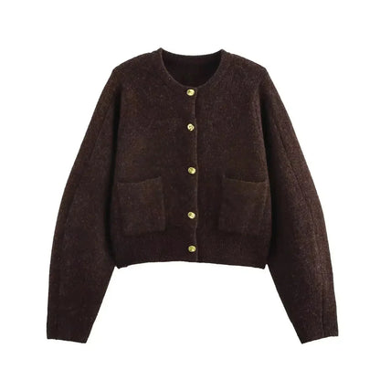 Giselle Women's Cardigan - flat lay