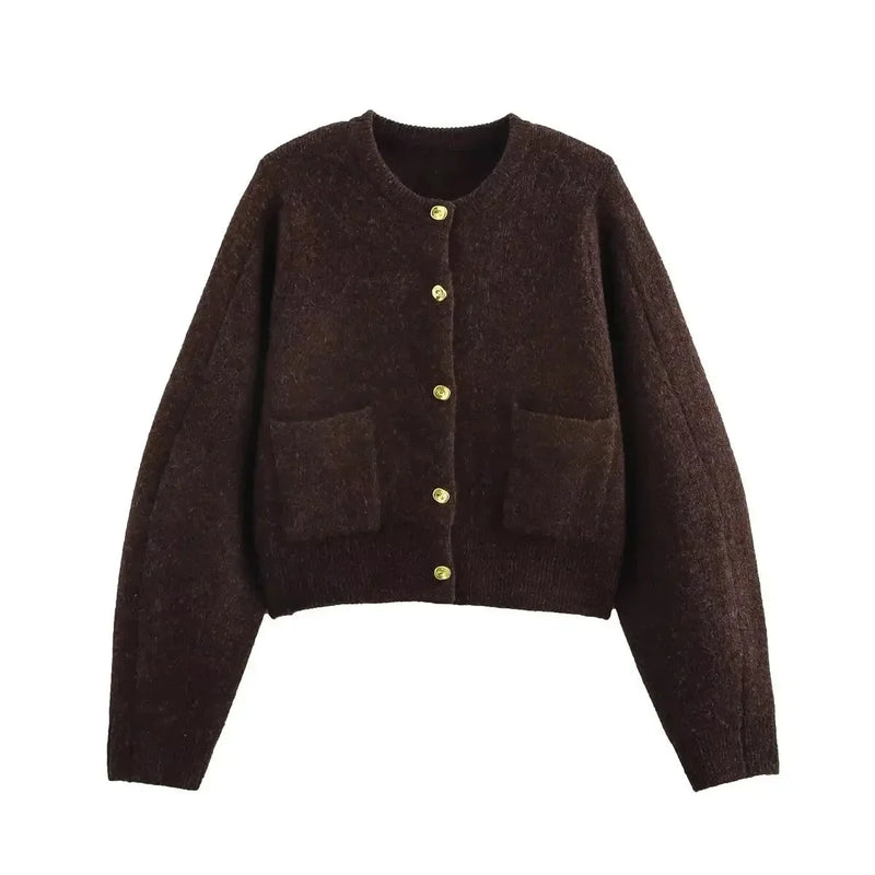 Giselle Women's Cardigan - flat lay
