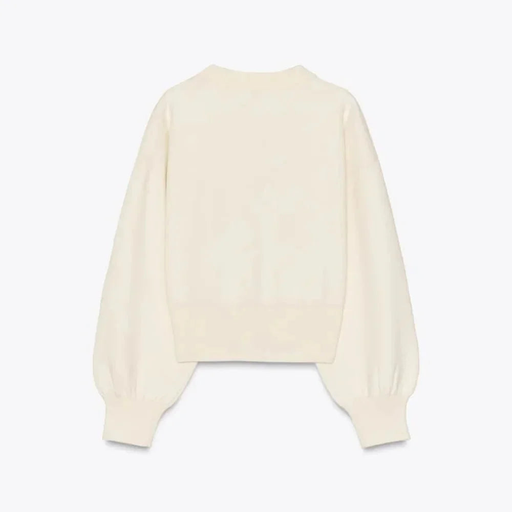 June Women's Cardigan - back view