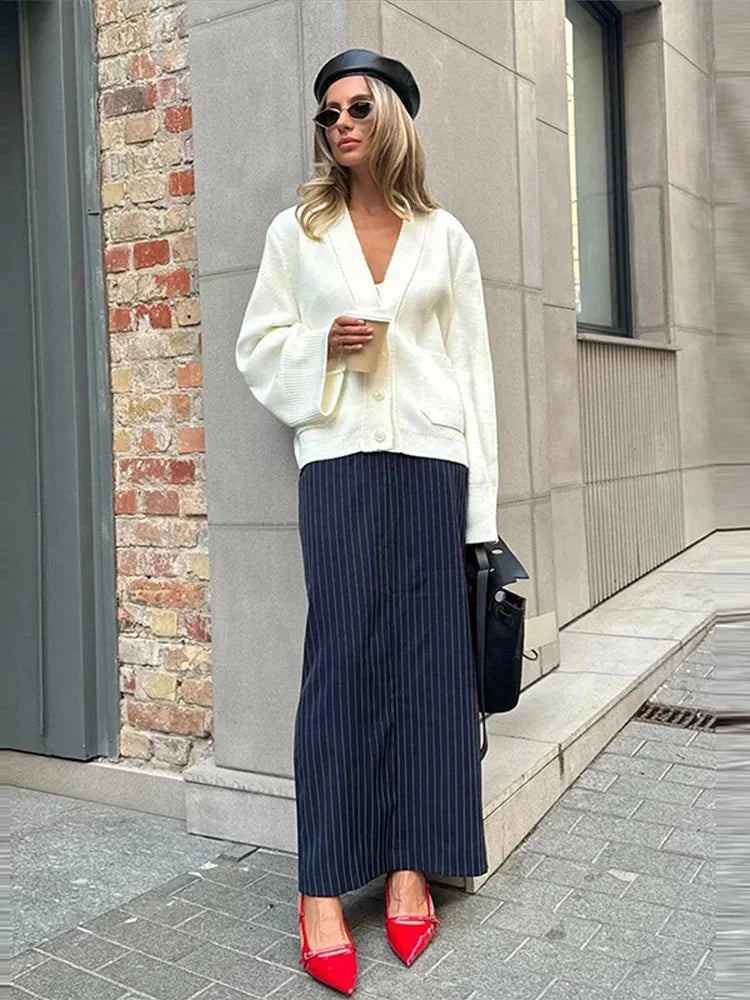 Elena Women's Cardigan - styled view