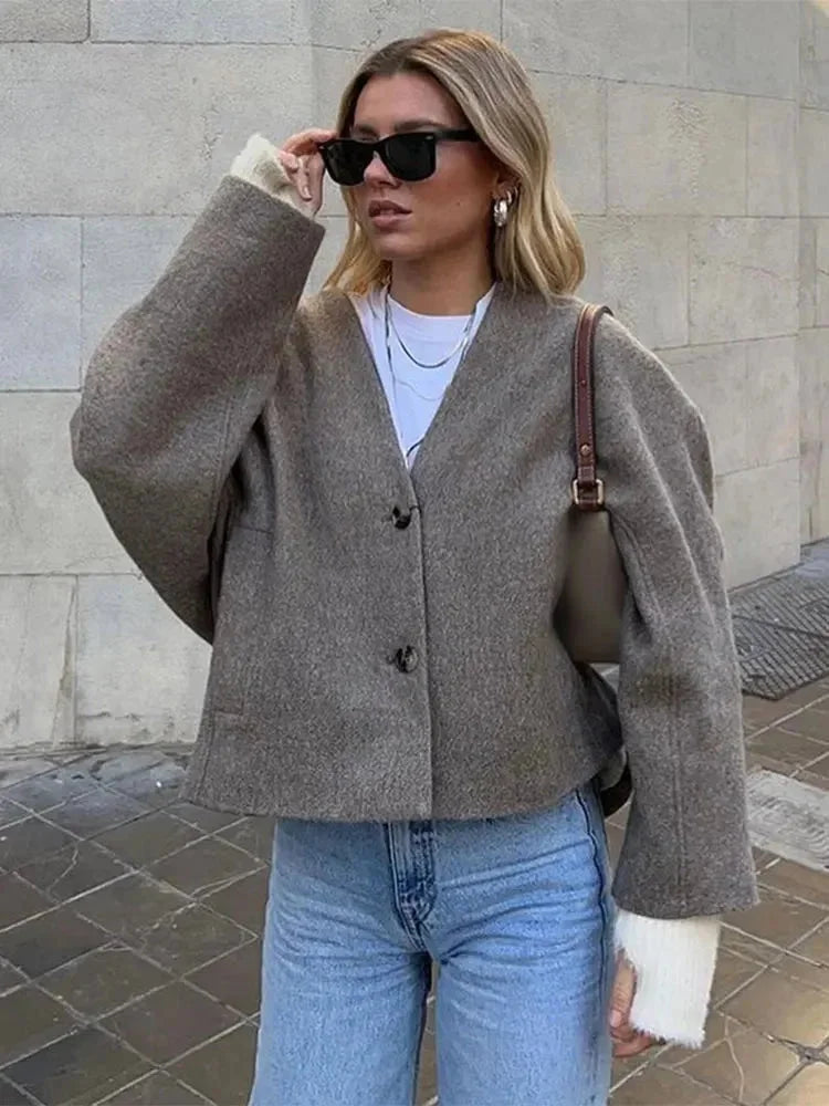 Genevieve Women's Cardigan - front view