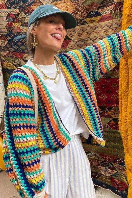 Lena Women's Cardigan - front view