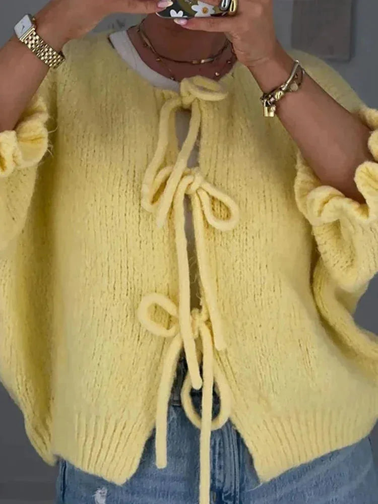 Wren Women's Cardigan - styled view