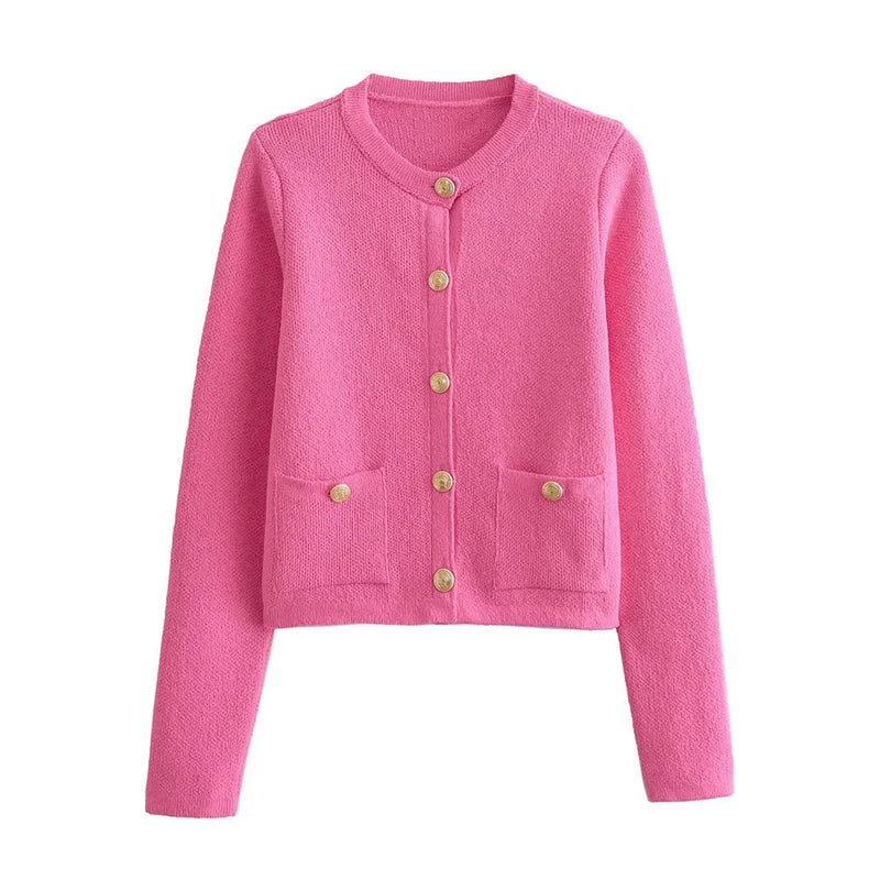 Quinn Women's Cardigan - flat lay
