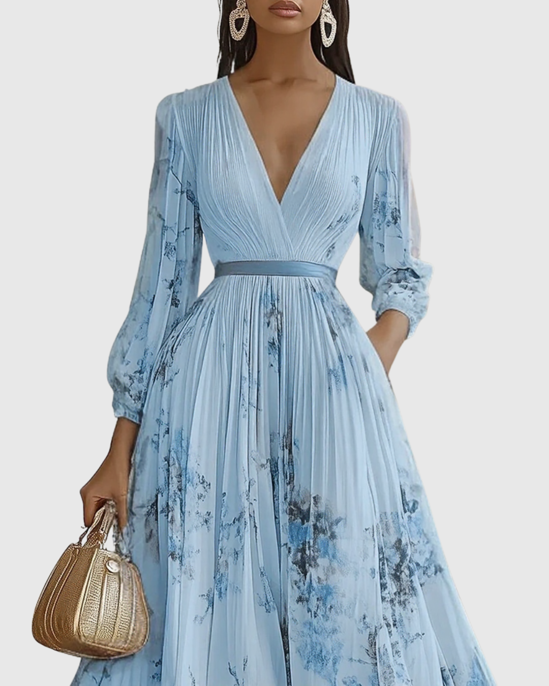 Ottilie Women's Midi Dress - full-length view