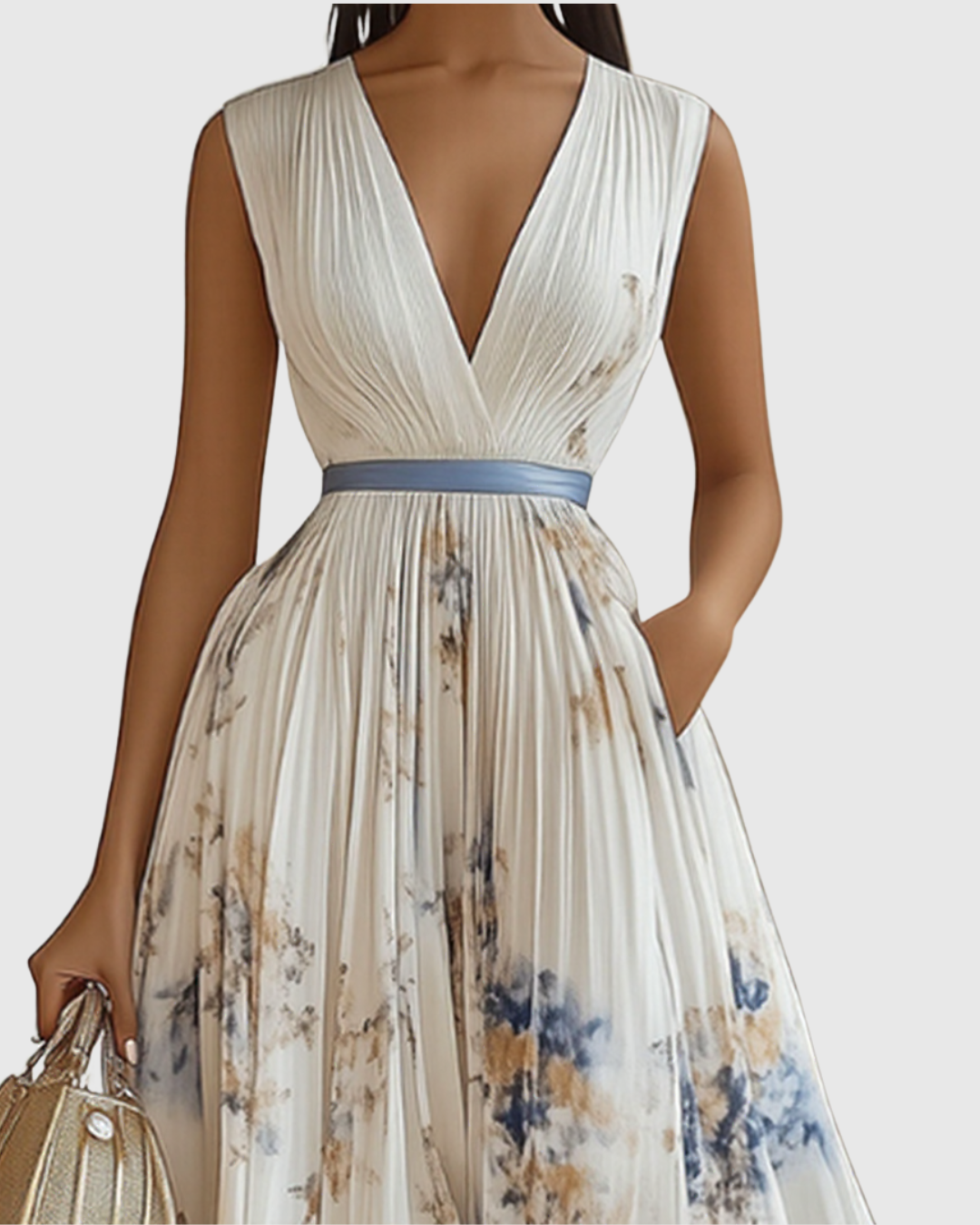 Ottilie Women's Midi Dress - styled view