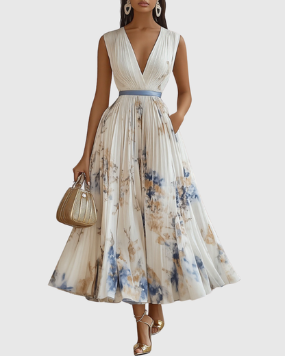 Ottilie Women's Midi Dress - front view