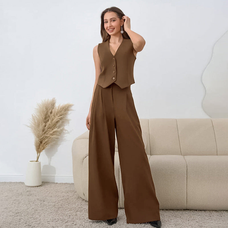 Genevieve Women's Trousers | Sleeveless