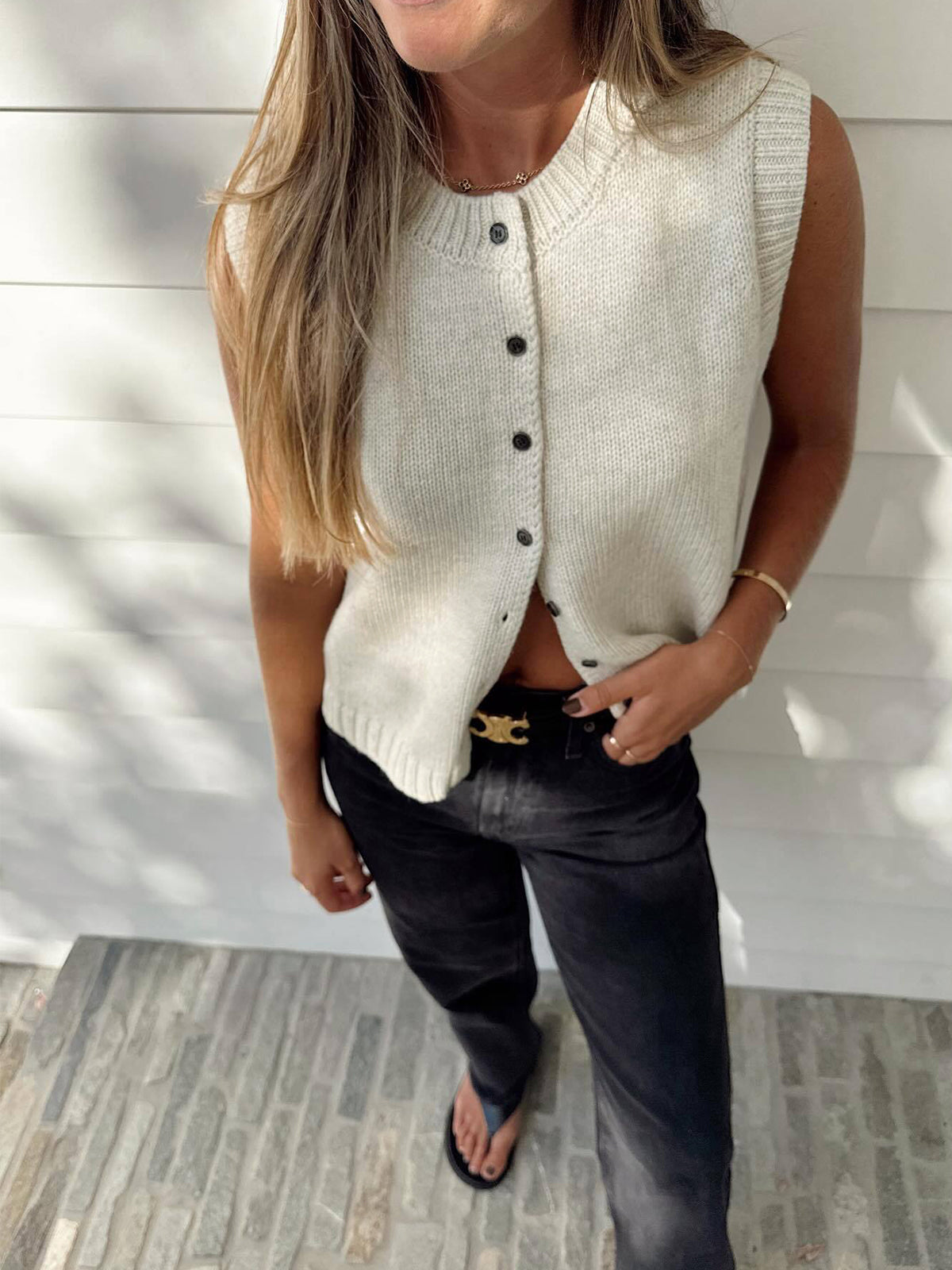 Kira Women's Sweater - styled view