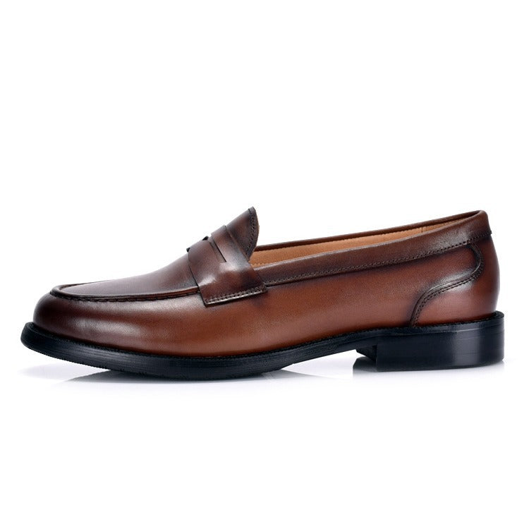 Hector Men's Loafers - fabric and finish detail