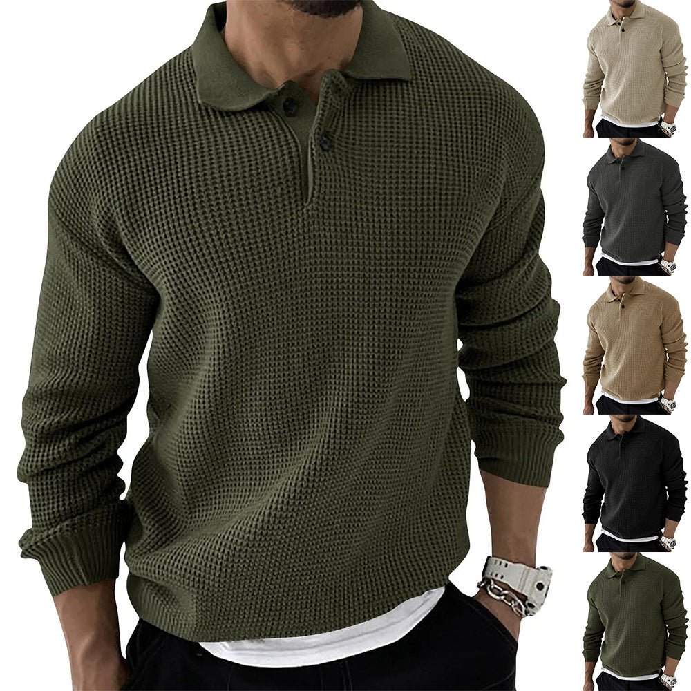 Cormac Men's Sweater - close-up detail