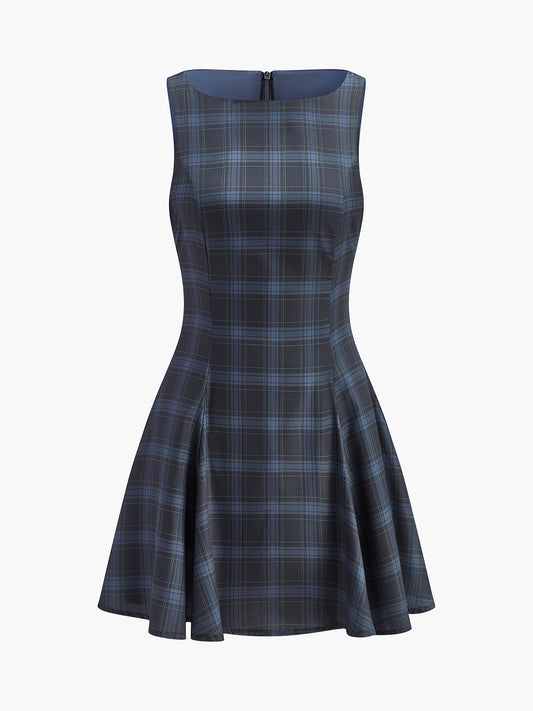 Noor Women's Pleated Dress - front view