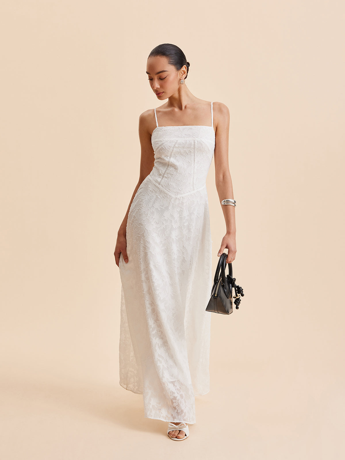 Bijou Women's Floral Dress - styled view