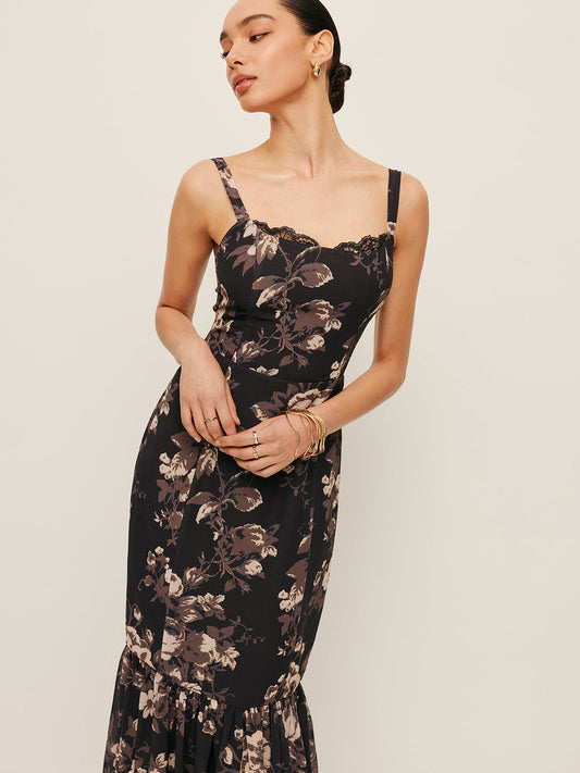 Quinn Women's Pleated Dress - styled view