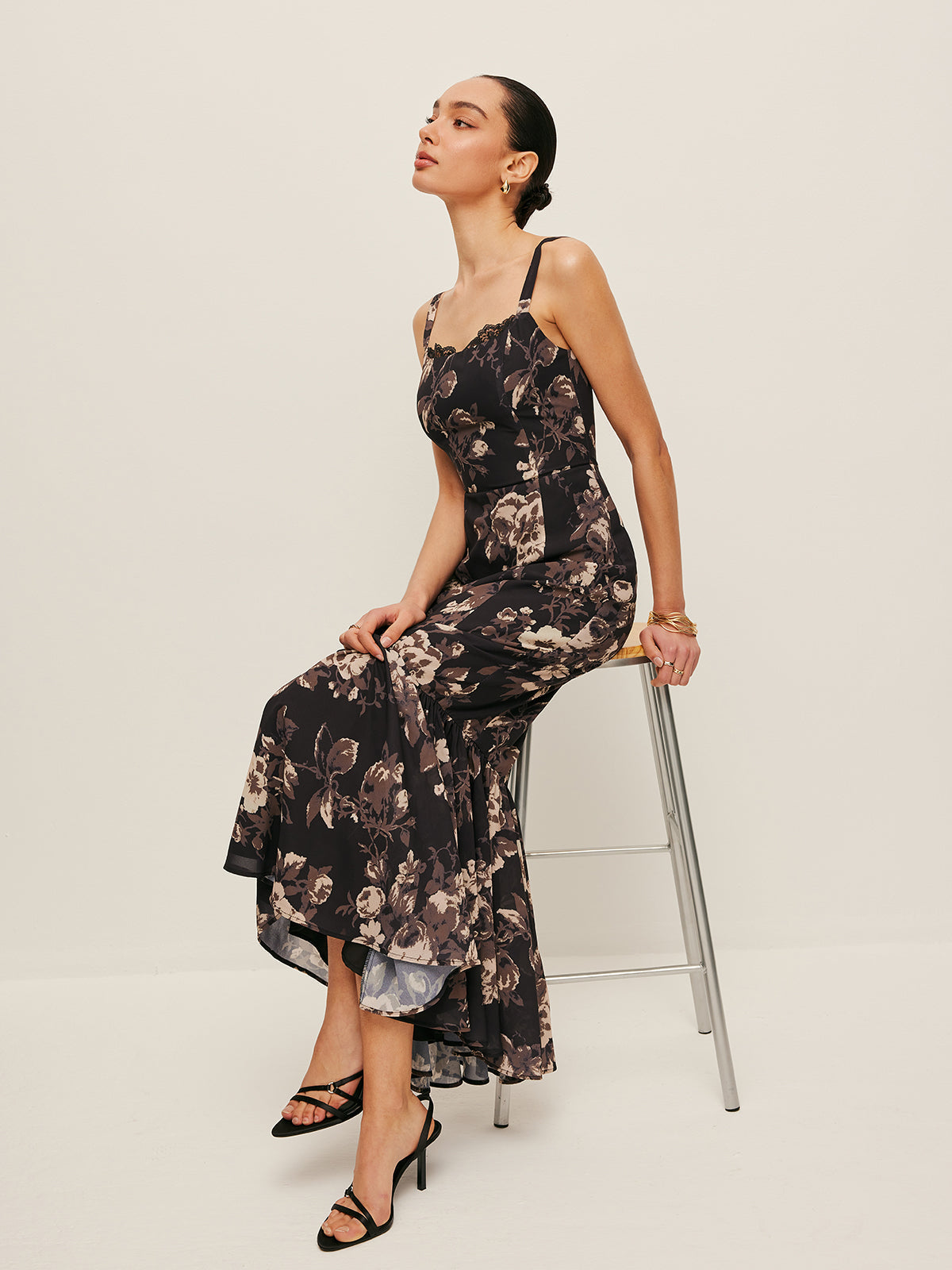 Quinn Women's Pleated Dress - full-length view