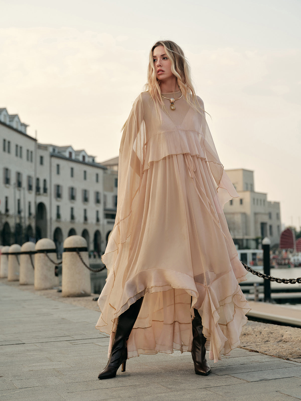 Yara Women's Dress - close-up detail